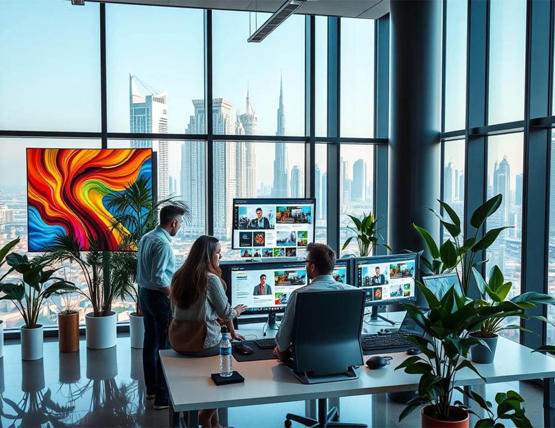 شركة تصميم مواقع الويب الرائدة في الإمارات: الارتقاء بالتجربة الرقمية