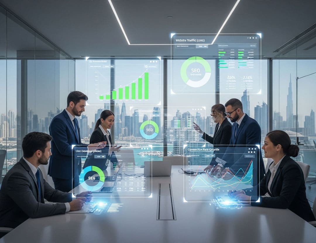 10 أسباب تجعل كل نشاط تجاري في الإمارات بحاجة إلى موقع إلكتروني احترافي للبقاء في المنافسة عام 2026